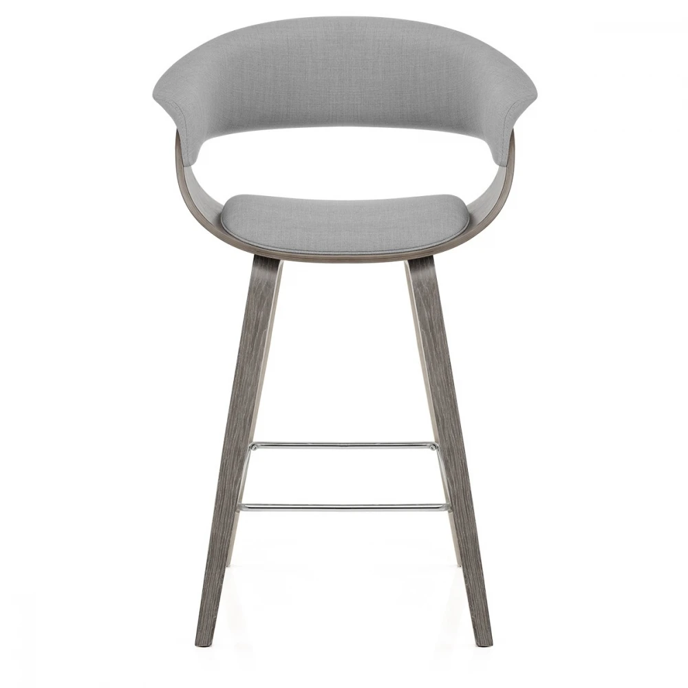 Stoff Holzbarhocker - Alexis 2 Stoff Holzbarhocker - Alexis – Bild 2