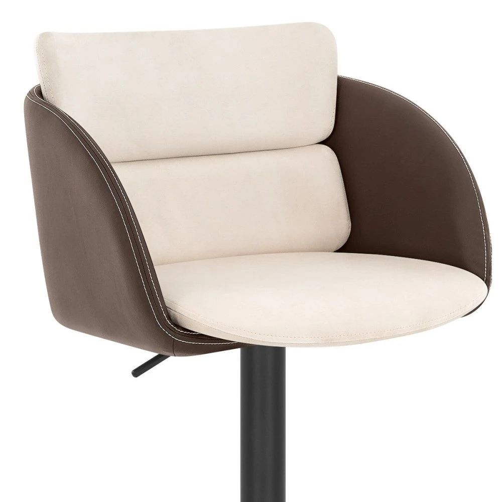 Barhocker Kunstleder Und Samt - Modus 5 Barhocker Kunstleder Und Samt - Modus – Bild 5