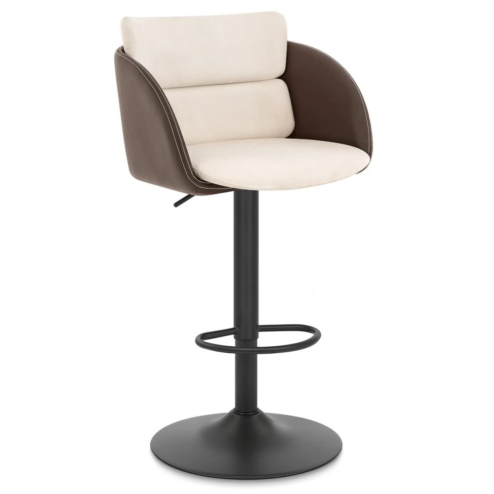 Barhocker Kunstleder Und Samt - Modus 1 Barhocker Kunstleder Und Samt - Modus