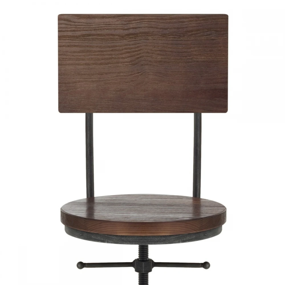 Atlantic Holz Barhocker Metallisch - Lathe 9 Atlantic Holz Barhocker Metallisch - Lathe – Bild 9