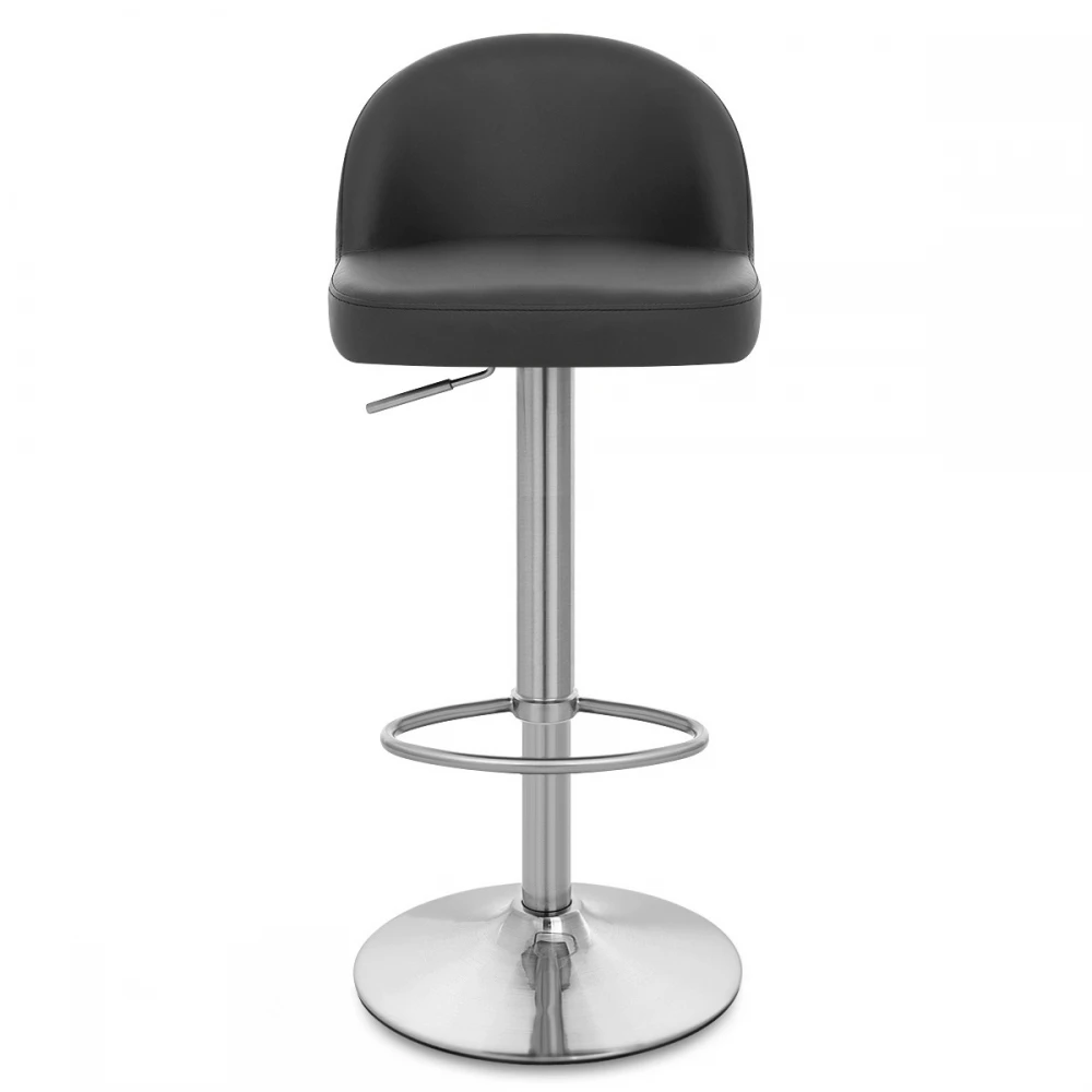 Atlantic Kunstleder Barhocker Gebürstet - Mimi 2 Atlantic Kunstleder Barhocker Gebürstet - Mimi – Bild 2