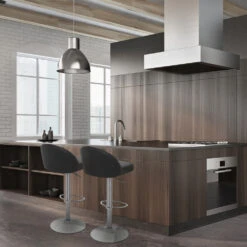 Atlantic Kunstleder Barhocker Gebürstet - Mimi 13 Atlantic Kunstleder Barhocker Gebürstet - Mimi -Hocker Für Zuhause mimi chrom geburstet 6